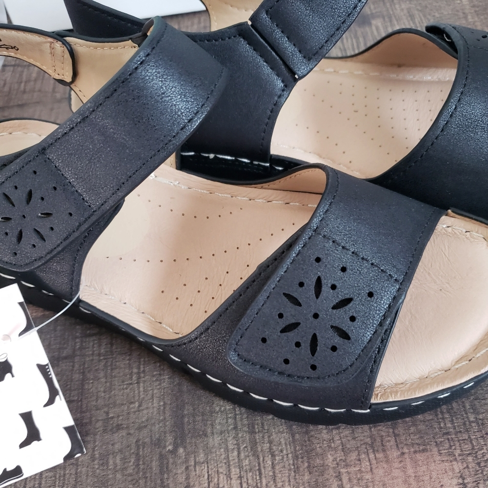 🆕️Mysoft Women's Summer Walking Sandals Soft Cushion Size 6 - Picture 2 of 8